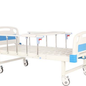 LIT D’HÔPITAL  À UNE MANIVELLE AVEC ROUES