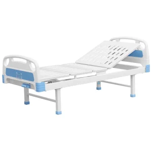LIT D’HOPITAL Á UNE MANIVELLE SANS ROUE SANS BARRIERE
