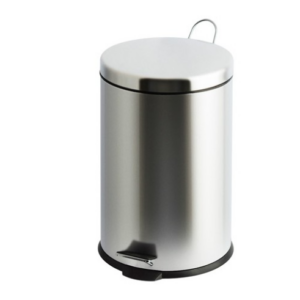 POUPELLE À PEDALE 20 LITRE INOX